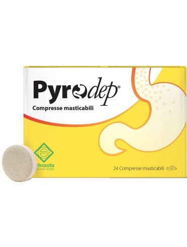 Pyrodep - integratore digestivo - 24 compresse masticabili