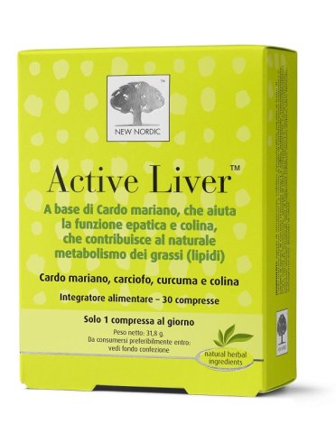 Active liver integratore funzione epatica 60 compresse