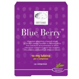 Blue Berry Integratore Funzione Visiva 120 Compresse