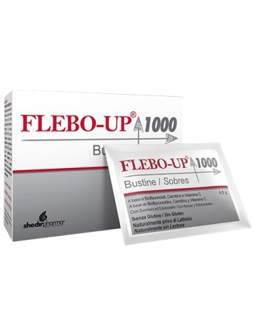 Flebo-up 1000 - integratore per il microcircolo - 18 bustine
