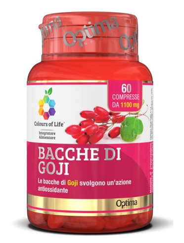 Colours of life bacche di goji - integratore antiossidante - 60 compresse