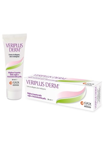 Veriplus derm - crema viso al collagene anti-rughe - 30 ml