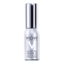 Vichy Liftactiv Serum 10 - Siero Viso Anti-Rughe per Occhi e Ciglia - 15 ml