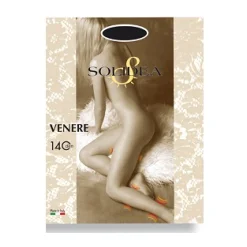 VENERE 140 COLLANT TUTTO NUDO NERO 5XXL