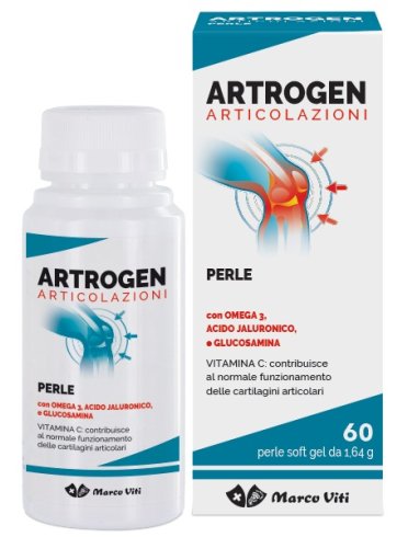 Artrogen articolazioni - integratore per il benessere delle cartilagini articolari - 60 perle