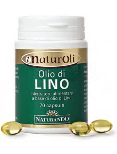 I naturoli olio di lino 70 capsule molli