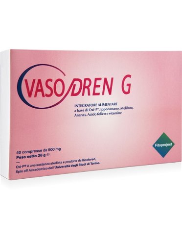 Vasodren g integratore per il microcircolo 40 compresse