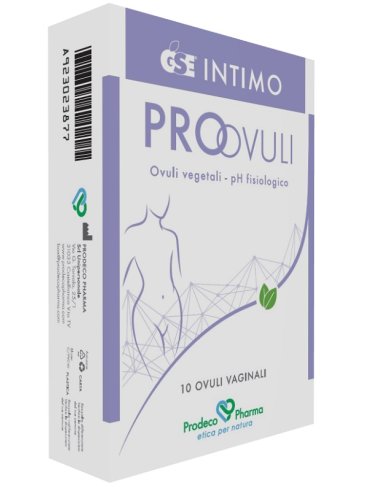 Gse intimo pro-ovuli vaginali 10 pezzi