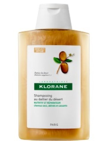 Klorane shampoo trattante e riflessante al dattero del deserto 200 ml