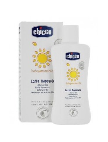 Chicco cosmetici baby moments latte doposole 200 ml