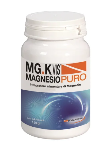 Mg.k vis magnesio gold puro integratore 150 g Mg.k vis magnesio gold puro integratore 150 g