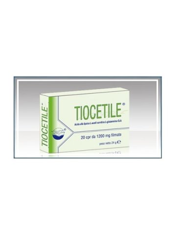 Tiocetile 20 compresse 24 g