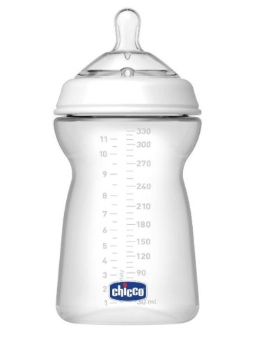 Chicco biberon natural feel 6 mesi+330 ml veloce