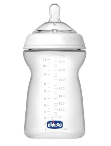 Chicco biberon natural feel 6 mesi+330 ml veloce Chicco biberon natural feel 6 mesi+330 ml veloce