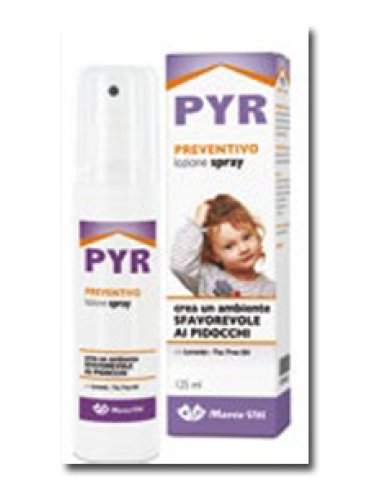 Pyr - spray preventivo antipidocchi - 125 ml