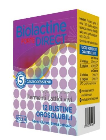 Biolactine forte direct 12 bustine