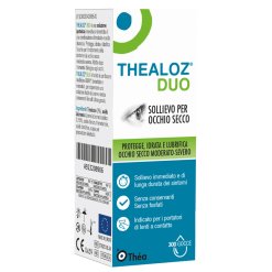 Thealoz Duo - Collirio Idratante Lubrificante per Occhi Secchi - 10 ml
