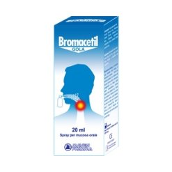 Bromacetil Gola - Spray per Infezioni delle Mucosa Orale - 20 ml