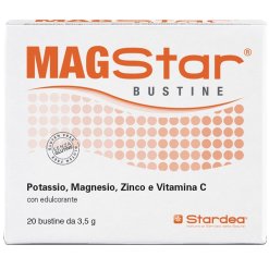 Magstar - Integratore di Magnesio e Potassio - 20 Bustine