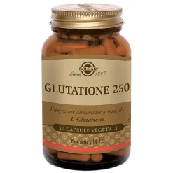 Solgar Glutatione 250 Integratore - 30 Capsule Vegetali