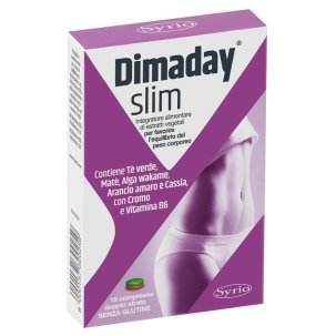 Dimaday Slim - Integratore per l'Equilibrio del Peso - 15 Compresse