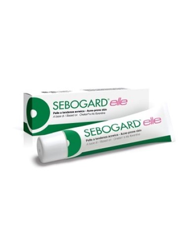 Sebogard elle crema viso acne donna adulta 30 ml