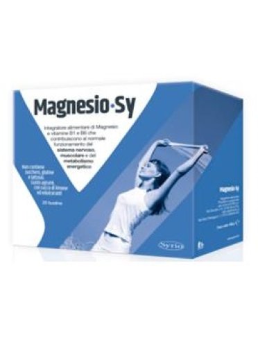 Magnesio-sy - integratore per stanchezza e affaticamento - 20 bustine