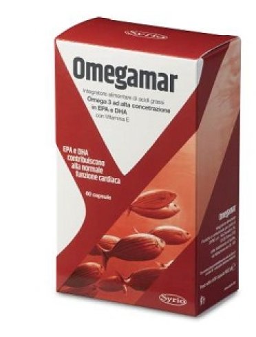 Omegamar - integratore di omega 3 per il benessere cardiovascolare - 60 capsule