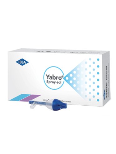 Yabro spray-sol 10 fiale 5 ml sodio ialuronato 0,18%