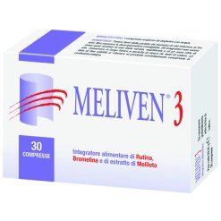 Meliven 3 - Integratore per il Microcircolo e la Circolazione Venosa - 30 Compresse