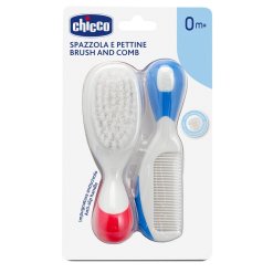 Chicco Set Spazzola e Pettine 0m+ 2 Pezzi