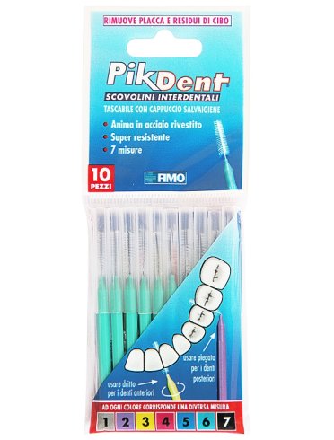 Pikdent stuzzicolino 6 ve 10pz