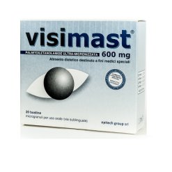 Visimast 600 mg - Alimento Dietetico per Contrastare i Disturbi della Vista - 20 Stick Pack
