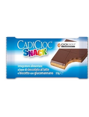 Cadicioc - snack cioccolato al latte con fibra di glucomannano - 1 barretta