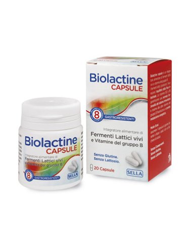 Biolactine fermenti + vitamine 20 capsule