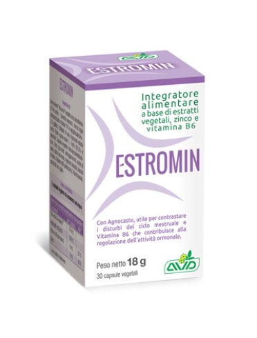 Estromin - integratore per disturbi del ciclo mestruale - 30 capsule