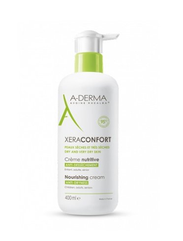 A-derma xeraconfort - crema corpo nutritiva anti-secchezza - 400 ml