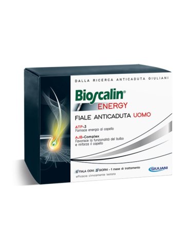 Bioscalin energy - trattamento anticaduta uomo - 10 fiale