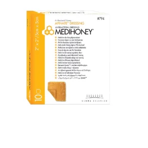 MEDIHONEY APINATE DRESSING 5X5CM 10 PEZZI