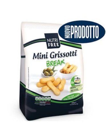 Nutrifree mini grissotti break 240 g