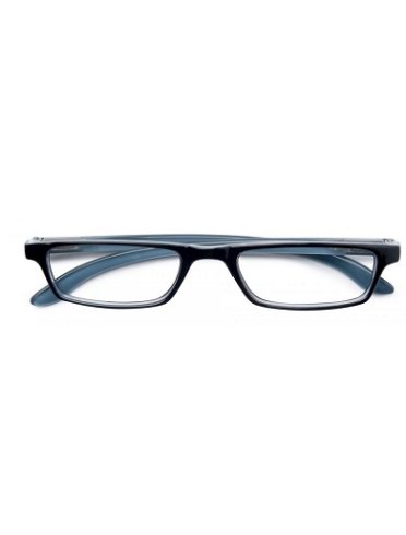 Twins silver trendy occhiale premontato nero/blu +1,00