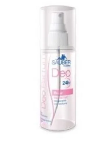 Sauber deo parfum 24h fragranza rosa 100 ml Sauber deo parfum 24h fragranza rosa 100 ml