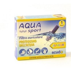 Scudo Aqua Sport - Filtro Auricolare per Bambini - 2 Pezzi