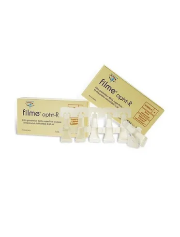 Filme opht-r liquido oftalmico protettivo 10 flaconcini 0,5ml Filme opht-r liquido oftalmico protettivo 10 flaconcini 0,5ml