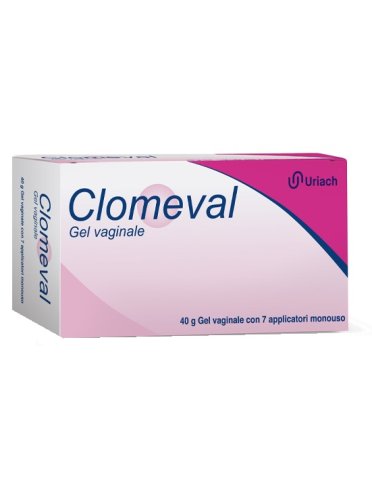 Clomeval - gel vaginale - 40 g + 7 applicatori
