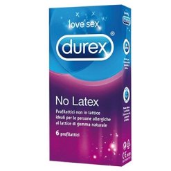 Durex No Latex Profilattici 6 Pezzi
