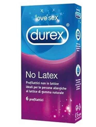 Durex no latex profilattici 6 pezzi