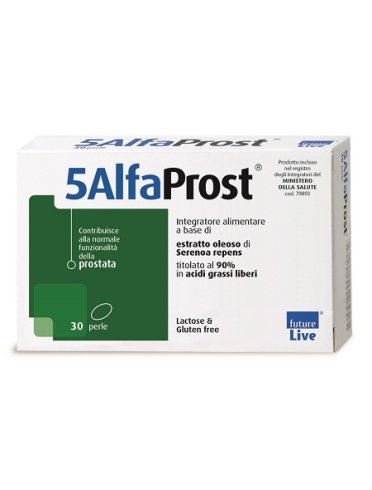 5alfaprost - integratore per la prostata e vie urinarie - 30 perle