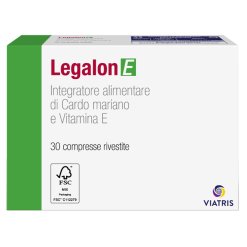 Legalon - Integratore di Vitamina E per la Depurazione del Fegato - 30 Compresse