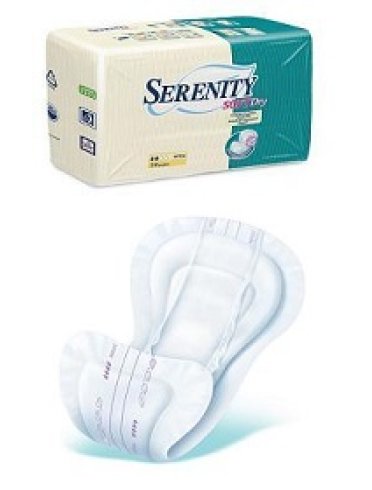 Pannolone per incontinenza serenity softdry sagomato traspirante formato extra 30 pezzi